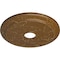 Ekena Millwork Crendon Medallion (Canopies up to 4 3/8"), 24 1/8"OD x 4 3/8"ID x 2 1/4"P, Smokey Topaz Crackle CM24CRSTC - alternate 3